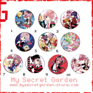 Shugo Chara ( My Guardian Characters ) ! しゅごキャラ Anime Pinback Button Badge Set 1a,1b or 1c ( or Hair Ties / 4.4 cm Badge / Magnet / Keychain Set )